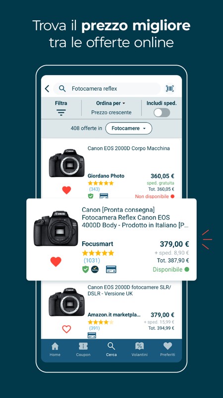 TrovaPrezzi 截图