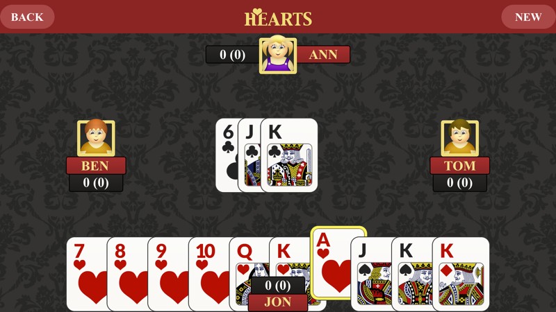 Hearts 截图