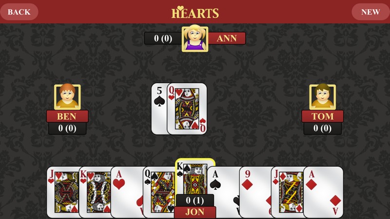 Hearts 截图
