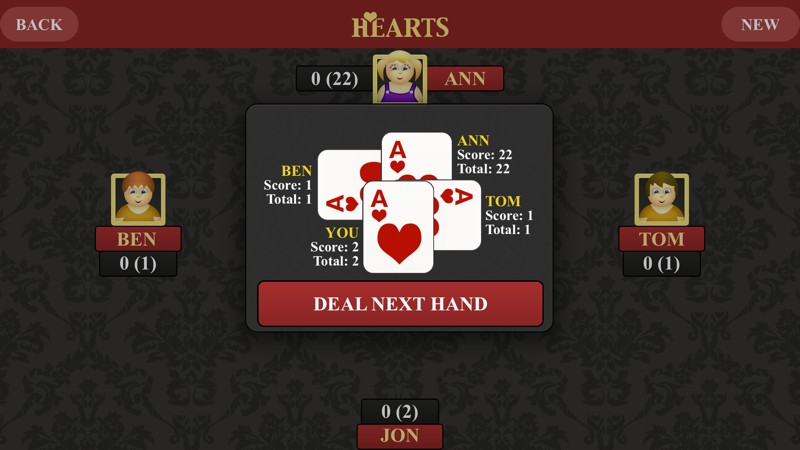 Hearts 截图