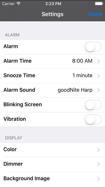 goodNite 截图