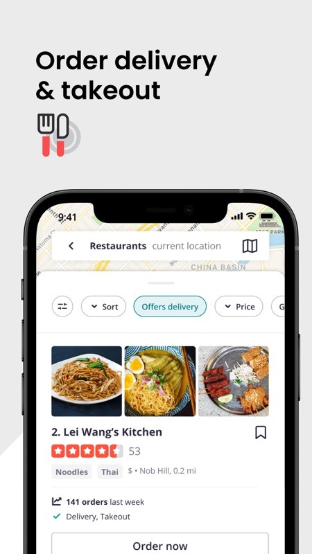 Yelp 截图