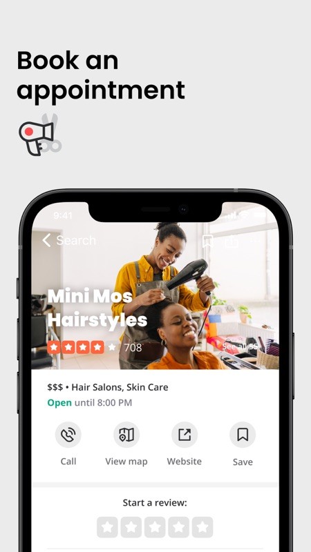 Yelp 截图