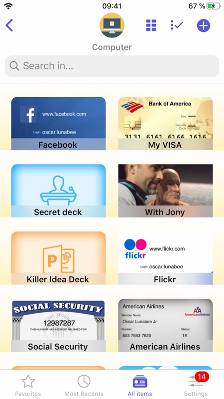 oneSafe 截图