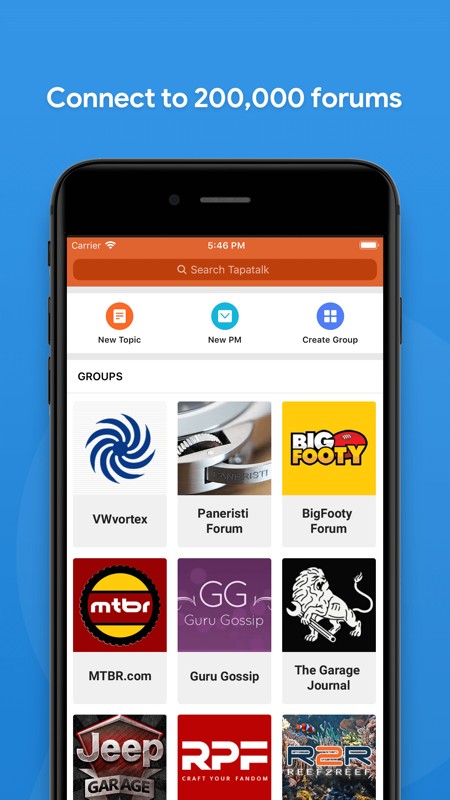 Tapatalk 截图