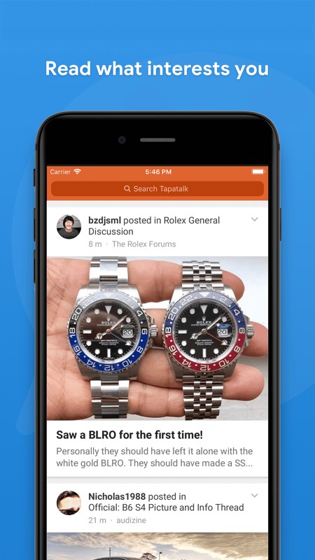 Tapatalk 截图