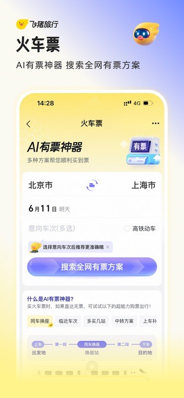 飞猪旅行 截图