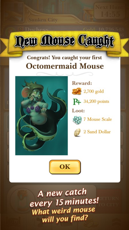 MouseHunt 截图