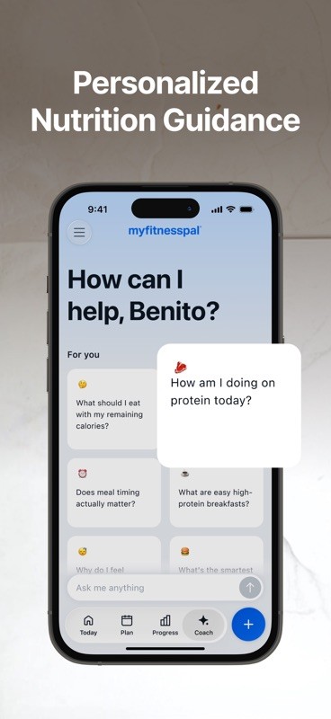 MyFitnessPal 截图