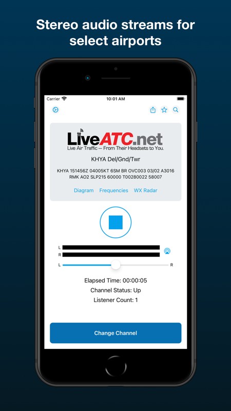 LiveATC 截图