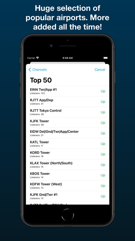 LiveATC 截图