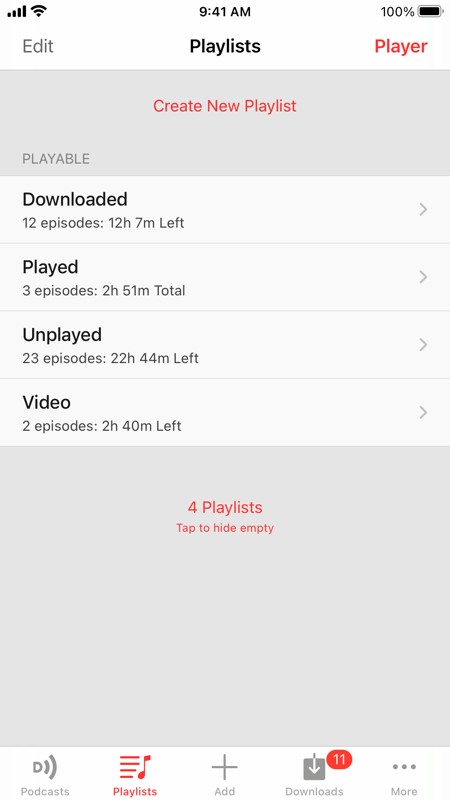 Downcast 截图