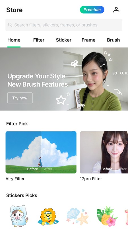 LINE Camera 截图
