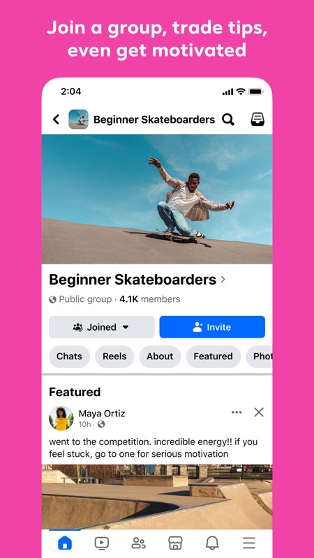 Facebook 截图